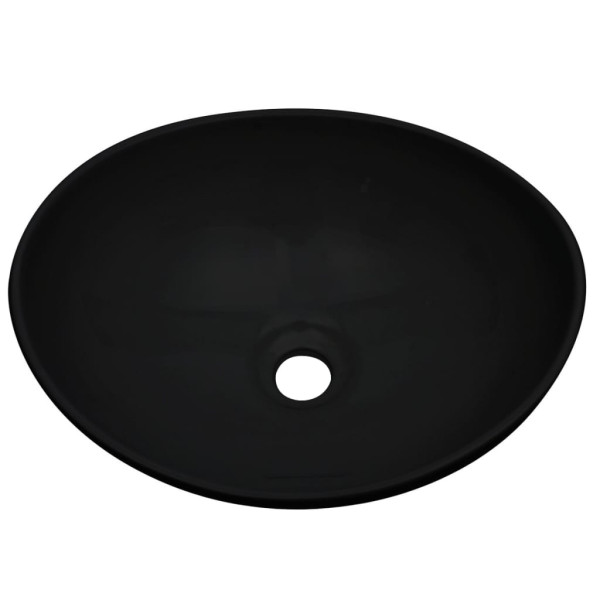 Conjunto de muebles de baño 2 piezas cerámica blanco M 4