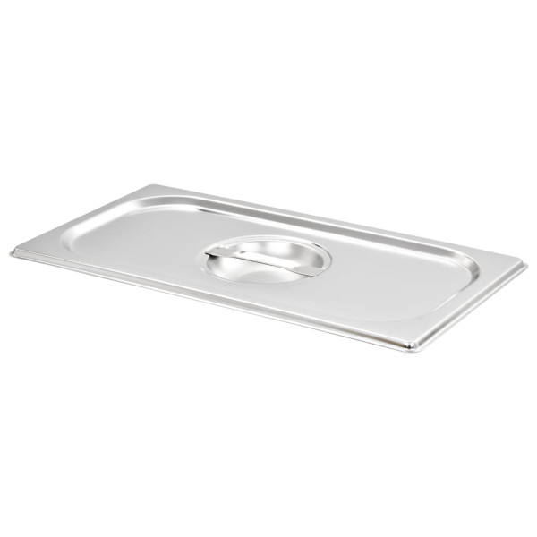 Tampas para recipientes comida GN 1/3 4 pcs aço inoxidável M 2