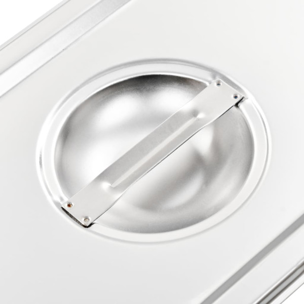 Tapas para bandejas Gastronorm 1/3 acero inoxidable 4 unidades M 5