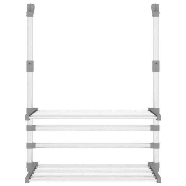 Tendedero para balcón aluminio 54x25x42 cm M 3