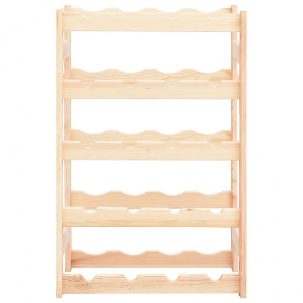 Garrafeira para 20 garrafas madeira de pinho M 2