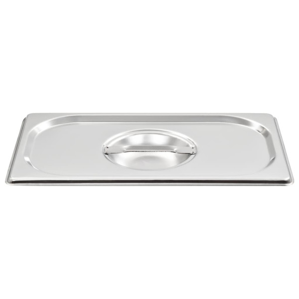 Tampas para recipientes comida GN 1/4 4 pcs aço inoxidável M 3