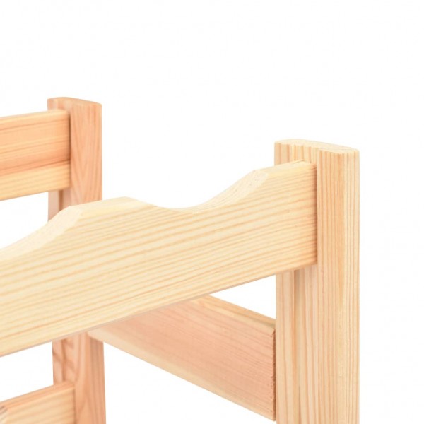 Garrafeira para 56 garrafas madeira de pinho M 4