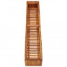 Arriate de madera maciza de acacia 150x30x25 cm 4