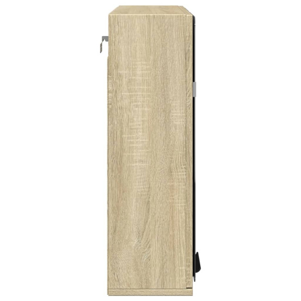 Mueble espejo de baño madera roble Sonoma 64.5x20x66.5 cm M 5