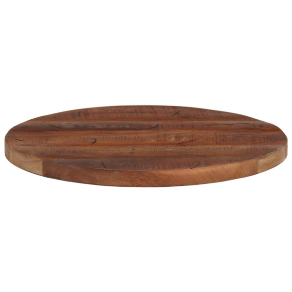 Tablero de mesa redondo madera maciza reciclada Ø 50x3.8 cm M 3