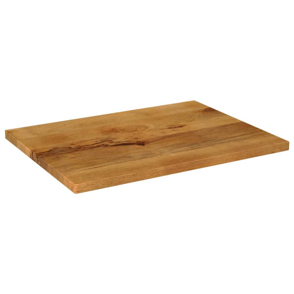 Tablero de mesa rectangular madera maciza mango 70x60x2.5 cm M 2