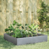 Jardinera de acero galvanizado 100x100x33.5 cm 1