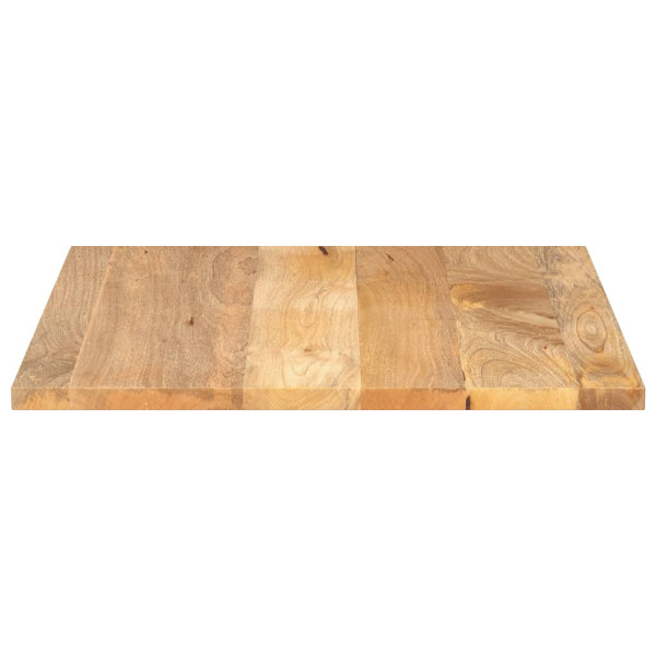 Tablero de mesa cuadrado madera maciza de mango 70x70x2.5 cm M 4