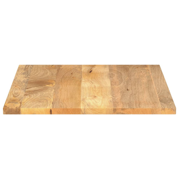 Tablero de mesa rectangular madera maciza mango 90x80x3.8 cm M 4