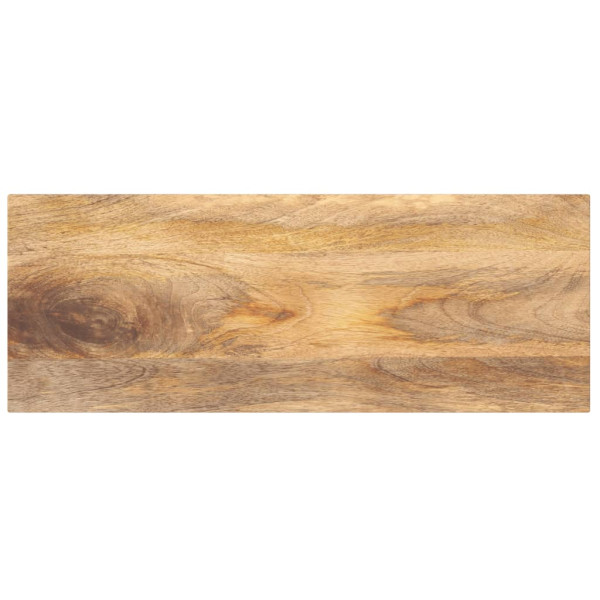 Tablero de mesa rectangular madera maciza mango 80x40x2.5 cm D