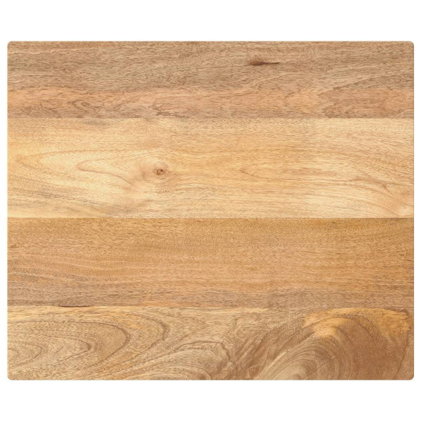 Tablero de mesa rectangular madera maciza mango 60x50x3.8 cm D