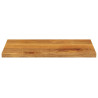 Tablero de mesa rectangular madera maciza mango 50x30x2.5 cm 3