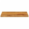 Tablero de mesa rectangular madera maciza mango 50x40x2.5 cm 3