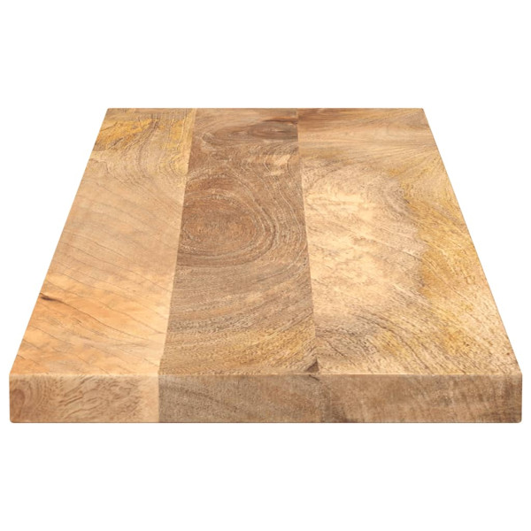 Tablero de mesa rectangular madera maciza mango 100x20x3.8 cm M 4