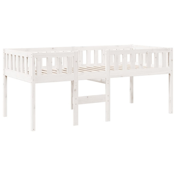 Cama para niños sin colchón madera maciza pino blanca 80x200 cm M 3