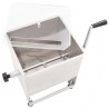 Mezcladora de carne con caja engranajes acero inox. plateado 4