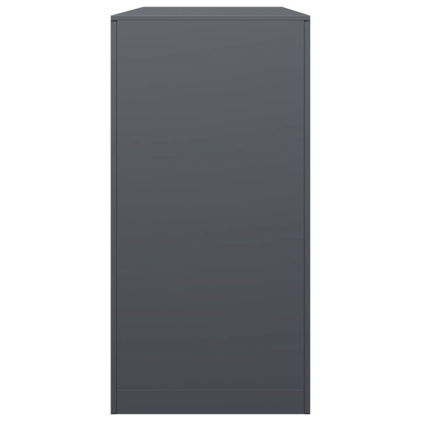 Suporte para lenha 100x40x80 cm aço antracite M 5