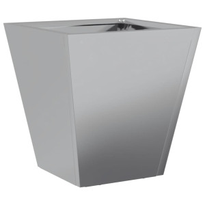 Jardinera hexagonal de acero galvanizado 30x30x30 cm H