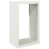 Suporte para lenha 60x40x100 cm aço branco 2