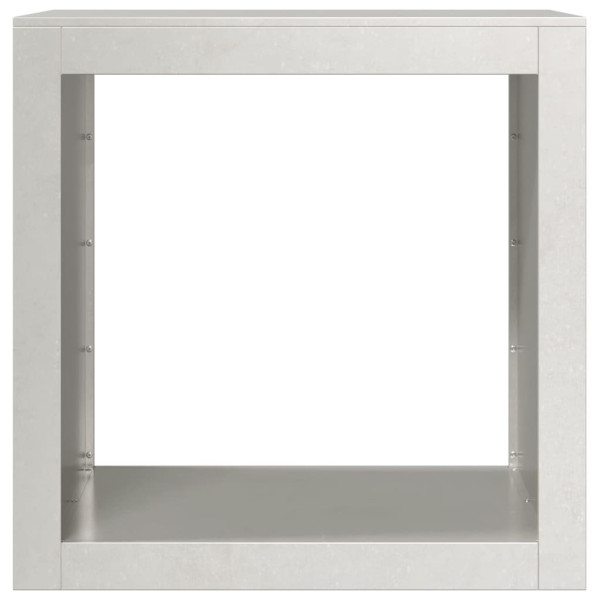 Leñero de acero inoxidable 60x40x60 cm M 4