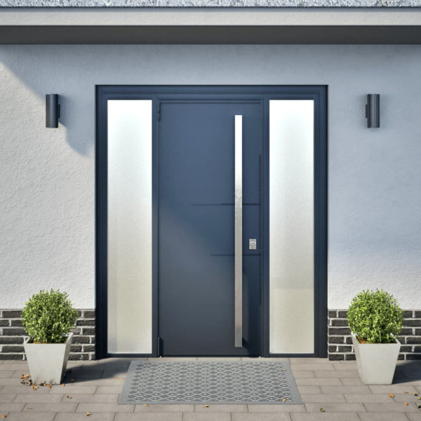 Jardineras 2 unidades acero inoxidable 30x30x30 cm M 3