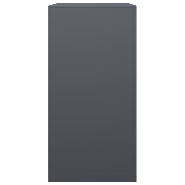 Suporte para lenha 60x40x80 cm aço antracite M 5