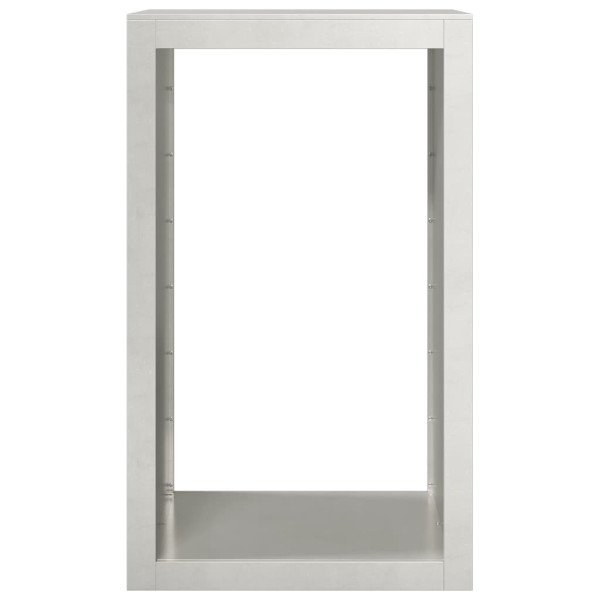 Suporte para lenha 60x40x100 cm aço inoxidável M 4