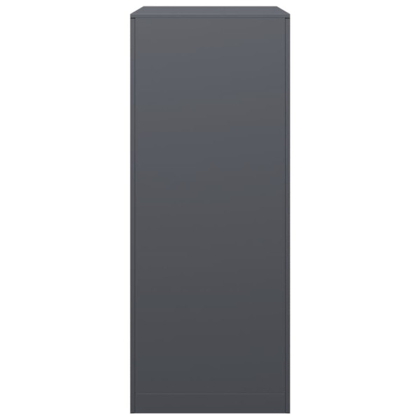 Suporte para lenha 60x40x100 cm aço antracite M 5