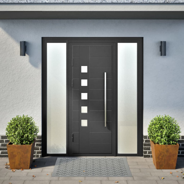 Jardineras 2 unidades acero oxidado 40x40x40 cm M 3