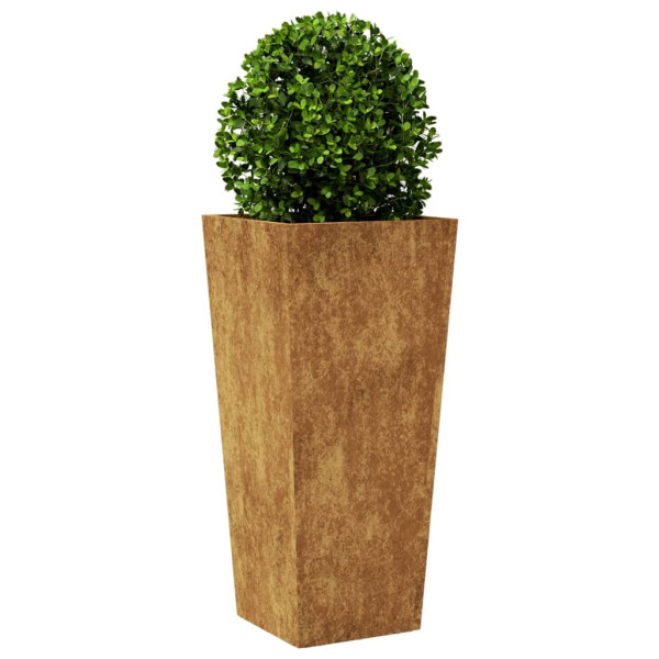 Plantador de Jardim 35x35x75 cm aço resistente às intempéries M 3