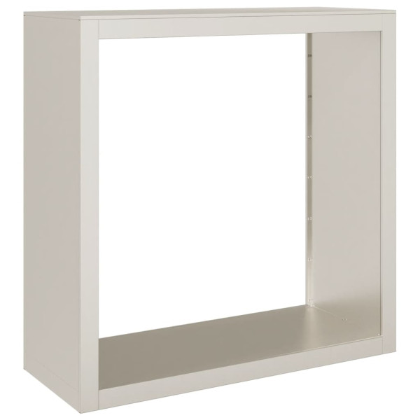 Rack Lenha 100x40x100 cm aço resistente às intempéries M 4