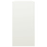 Suporte para lenha 100x40x80 cm aço branco 5
