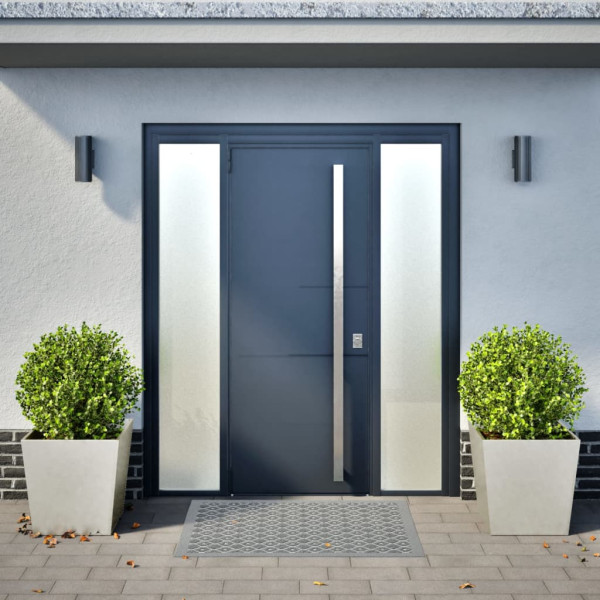 Jardineras 2 uds acero inoxidable 50x50x50 cm M 3