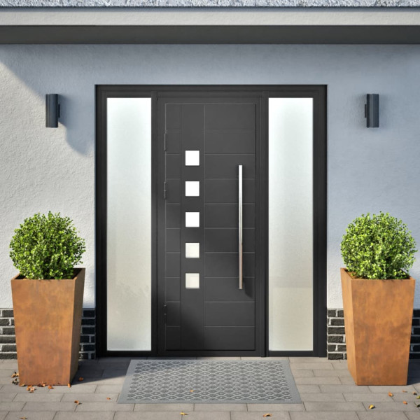 Garden Planters 2 pcs 45x45x75 cm aço resistente às intempéries M 3