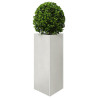 Jardinera trianngular de acero inoxidable 40x34.5x70 cm 3