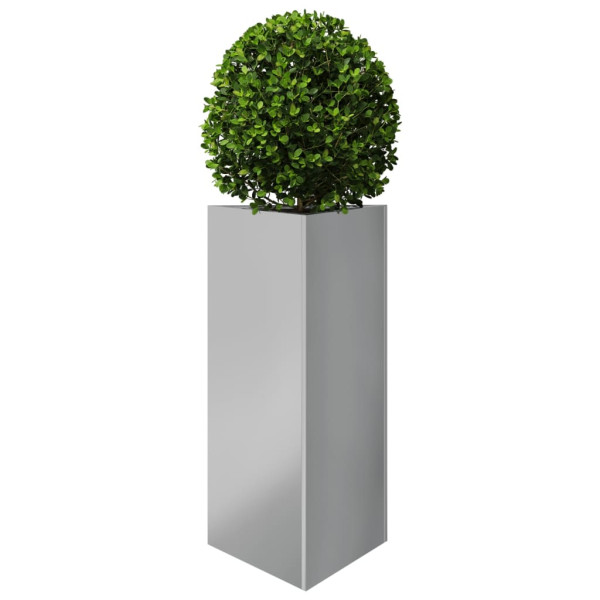 Jardinera triangular acero galvanizado 40x34.5x70 cm M 3