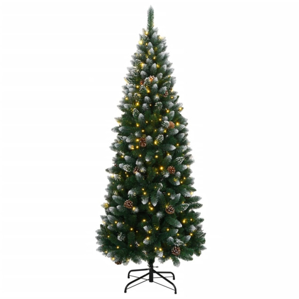 Árvore de Natal artificial com 300 luzes LED 240 cm M 2
