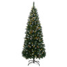 Árvore de Natal artificial com 150 luzes LED 120 cm 2