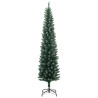 Árvore de Natal artificial fina com 300 luzes LED 180 cm 3