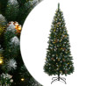 Árvore de Natal artificial com 300 luzes LED 210 cm 1