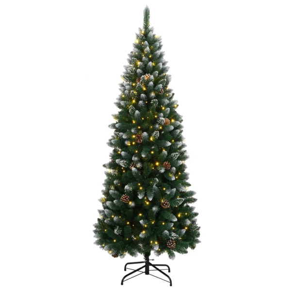 Árbol de Navidad artificial con 300 LEDs 210 cm M 2