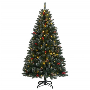 Árbol de Navidad artificial 150 LEDs 150 cm H