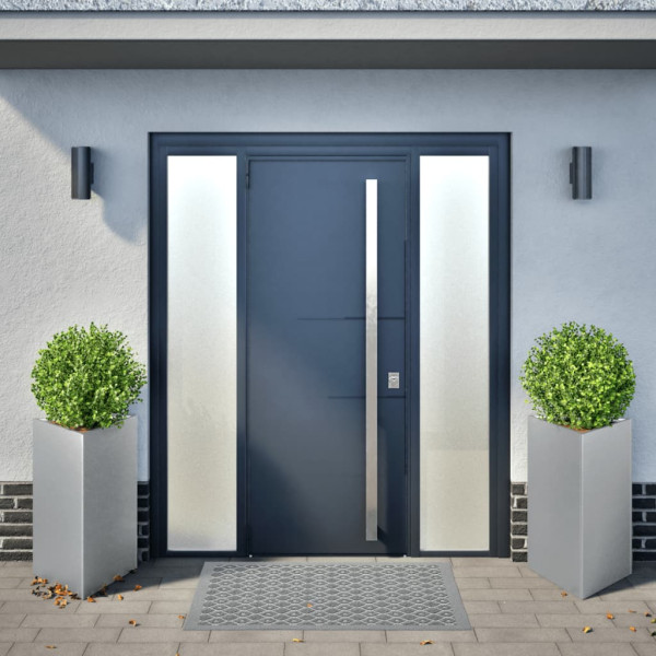 Jardineras triangulares 2 uds acero galvanizado 50x43x75 cm M 3