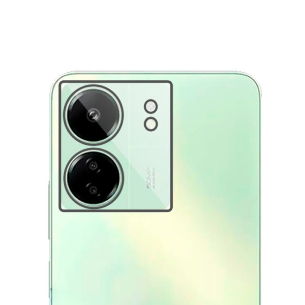 Protetor de cristal temperado COOL para câmera Xiaomi Redmi 13C / 13C 5G / Poco C65 M 5