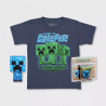 Pop & tee minecraft carregado assustador funko + xl t-shirt 1