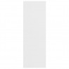 Mueble zapatero de madera contrachapada blanco 54x34x100.5 cm 5