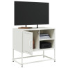 Mueble para TV de acero verde oliva 100.5x39x60.5 cm 4