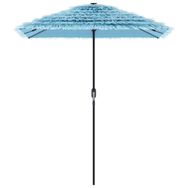 Guarda-sol de jardim com poste de aço 300x200x250 cm azul M 4