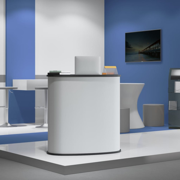 Mostrador de feria plegable madera de ingeniería 90x48x93 cm M 3